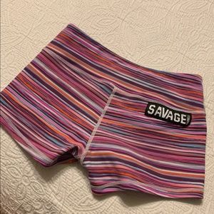 RARE EUC Savage Barbell Jawbreaker shorts - S